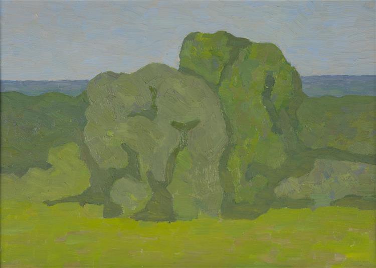 Trees, c.1975 - Григорий Иванович Гавриленко