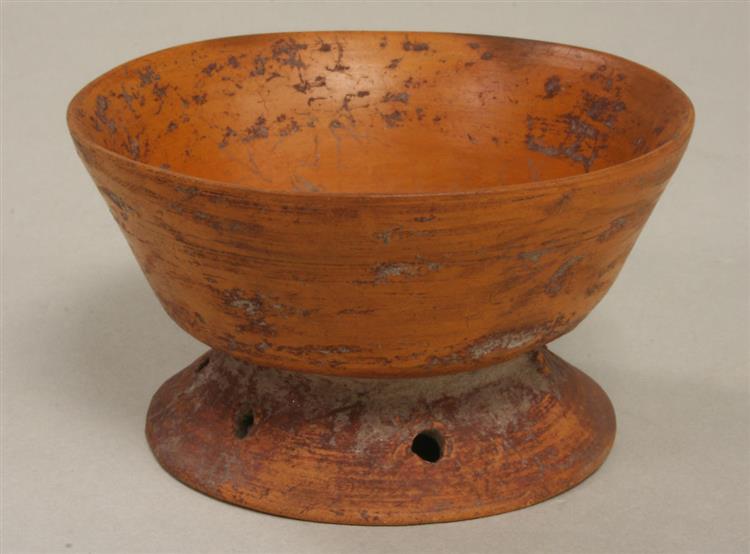 Miniature Pedestal Bowl - Aztec Art