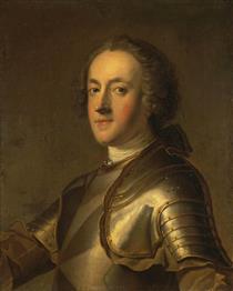 Portrait of Admiral D'Orvilliers - Charles-Andre van Loo (Carle van Loo)