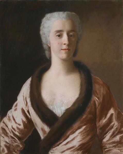 Portrait of a lady - Jean-Étienne Liotard