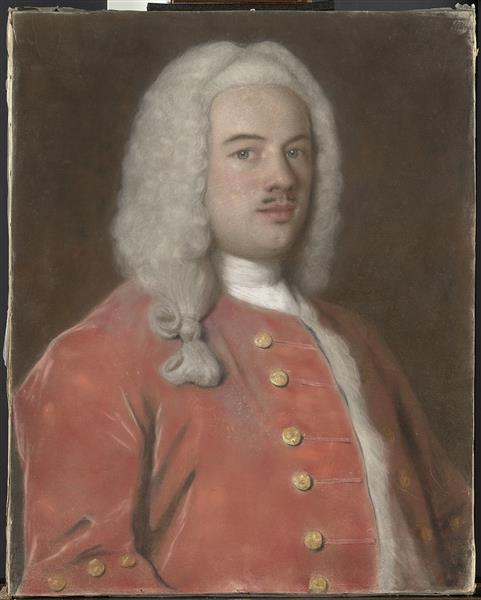 Portrait of Cornelis Calkoen, c.1738 - c.1742 - Жан Етьєн Ліотар