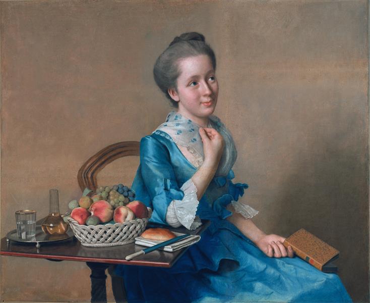 Suzanne Curchod, 1761 - Jean-Étienne Liotard