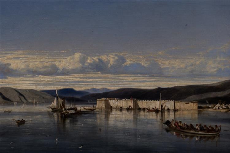 The Anchorage of Smyrna, c.1847 - Александр-Габриэль Декан