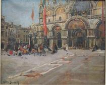 St. Mark's Square in Venice - Maurice Bompard