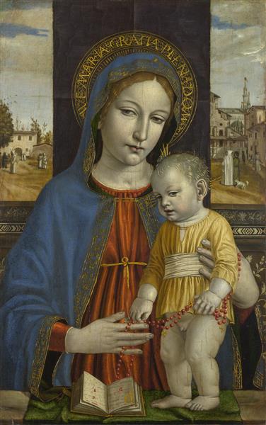 The Virgin and Child, c.1488 - c.1490 - Ambrogio Bergognone