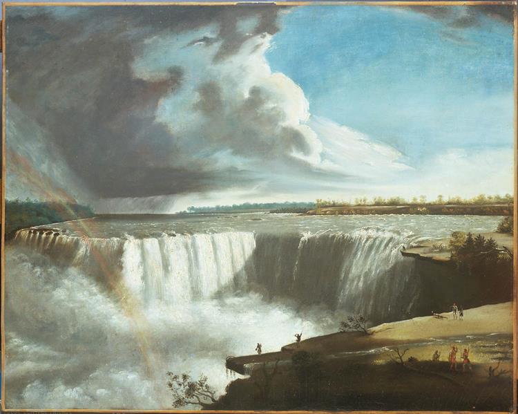 Niagara Falls from Table Rock - Семюел Фінлі Бріз Морзе