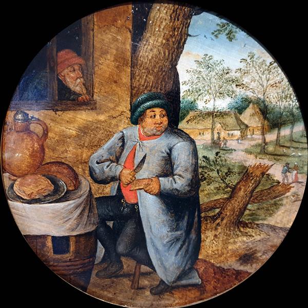 The Bread Eater, 1616 - 小彼得·勃鲁盖尔
