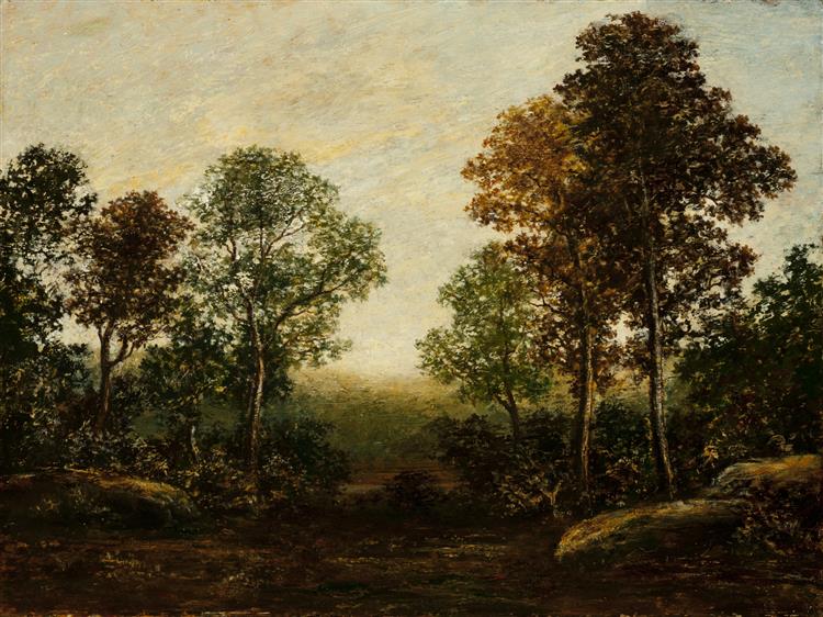 Landscape with Trees - Ralph Blakelock