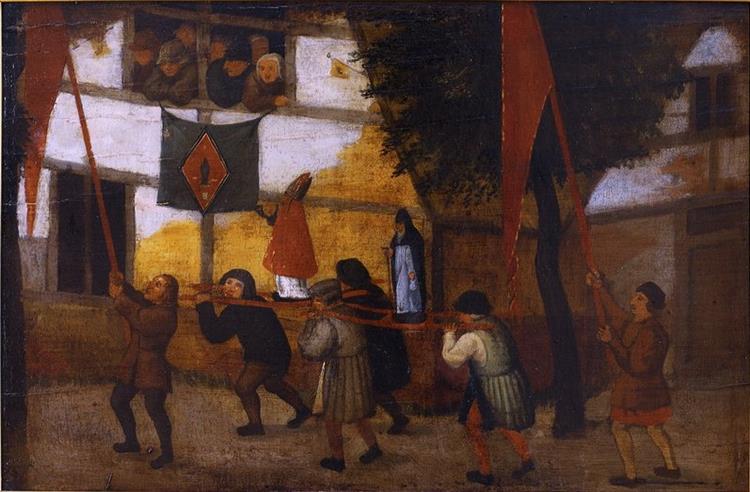 A Procession - Pieter Brueghel le Jeune