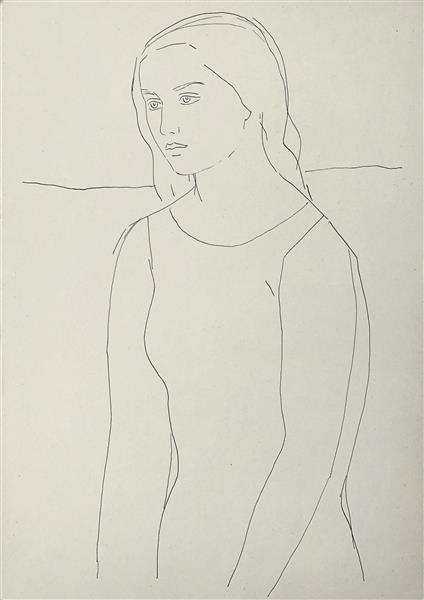 Жіночий образ, c.1965 - c.1975 - Григорій Гавриленко