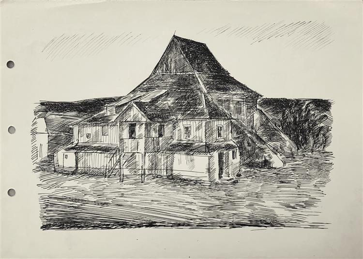 Whimsical house, 1956 - 1958 - Hryhorii Havrylenko