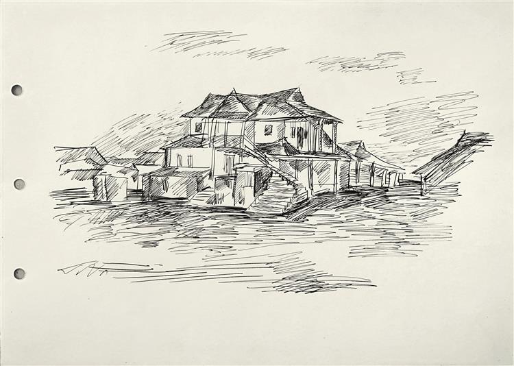 Чудернацький будинок (варіант), 1956 - 1958 - Григорій Гавриленко