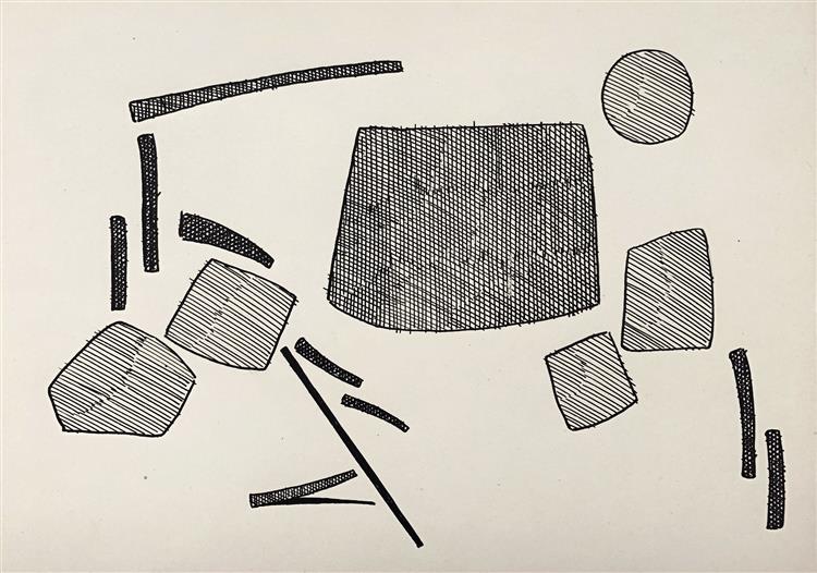 Abstract composition, 1969 - Hryhorii Havrylenko