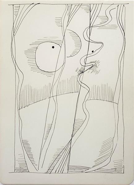 Abstract composition, c.1962 - c.1963 - Hryhorii Havrylenko