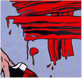 Brushstrokes, 1965 - Roy Lichtenstein
