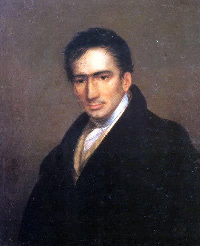 Portrait of Francisco Gomes da Silva, best know as "Chalaça", c.1830 - Simplício de Sá