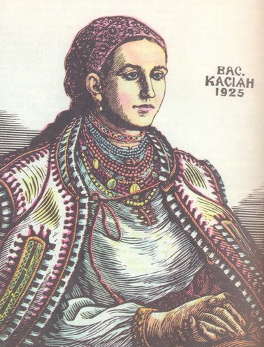A Peasant Woman from Pokuttya - Василий Ильич Касиян