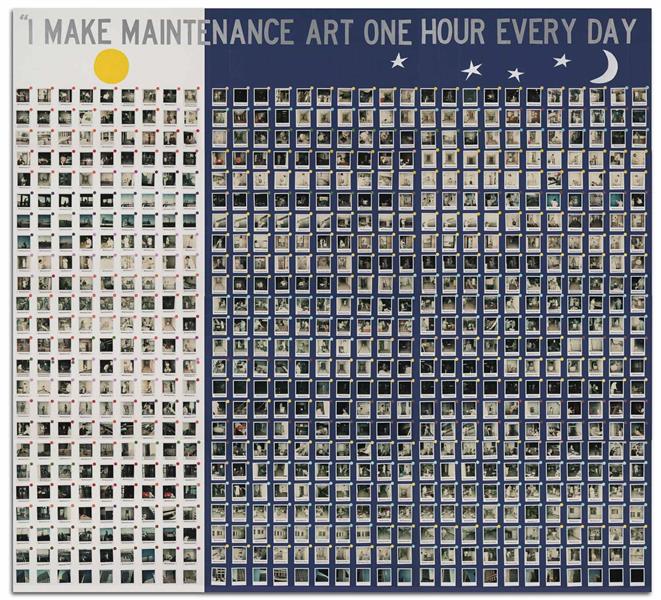 I Make Maintenance Art One Hour Every Day, 1976 - Mierle Laderman Ukeles