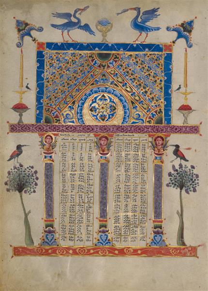 Canon Table Page, 1256 - Торос Рослин