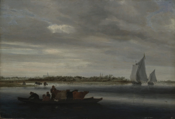 View of Alkmaar - Саломон ван Рейсдал