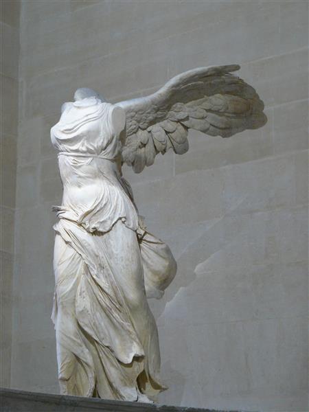 beach Commemorative overlook Winged Victory of Samothrace (Nike of Samothrace), c.200 - c.190 BC -  Ancient Greek Painting and Sculpture - WikiArt.org