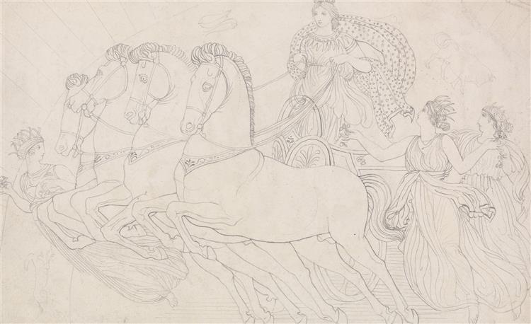 The Morn, All Beauteous to Behold, from Aeschylus, the Persians - John Flaxman