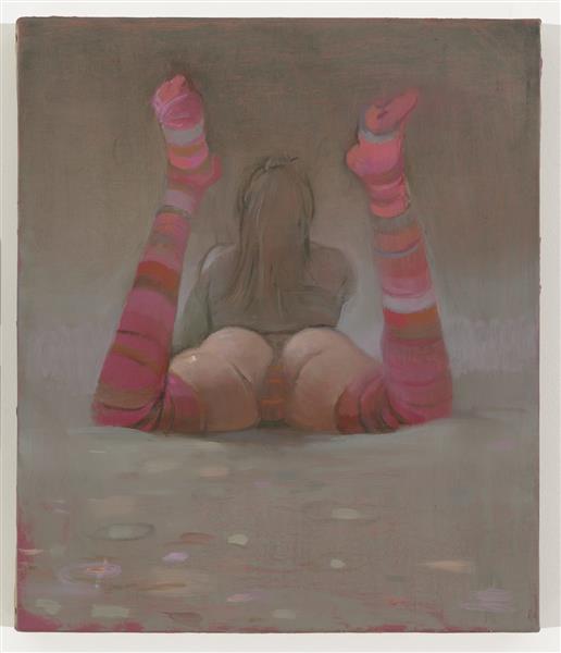 Striped Socks, 2014 - Лиза Юскавидж
