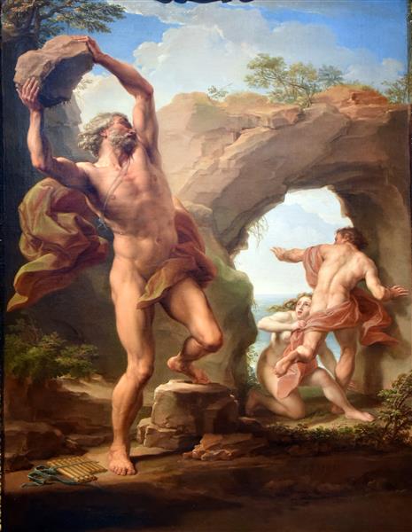 Acis and Galathea, 1761 - Помпео Батоні