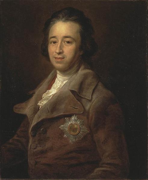 Portrait of the prince A. Kurakin, 1782 - Помпео Батони