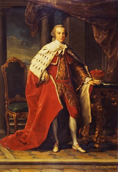 Portrait of John Ker, 3rd Duke of Roxburghe, 1761 - Помпео Батоні