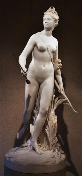 Diana, 1780 - Жан-Антуан Гудон