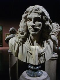 Portrait of Molière - Жан-Антуан Гудон