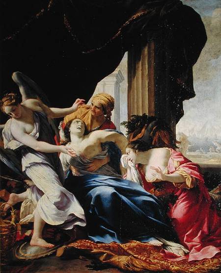 Dydona's Death, 1642 - Simon Vouet