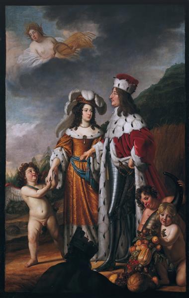 Louise Henriette Leads Friedrich Wilhelm, Elector of Brandenburg, to Her Parents, 1649 - Gerard van Honthorst