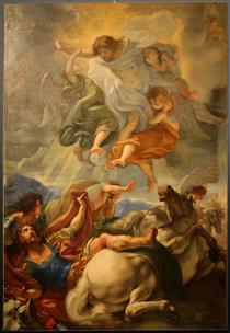 Conversion of Saint Paul - Джованни Баттиста Гаулли