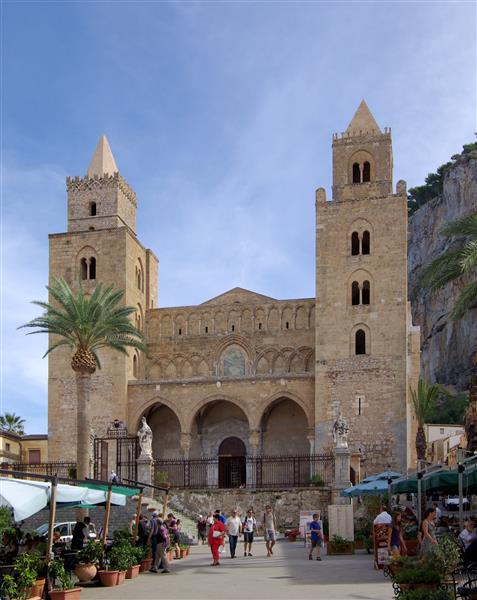 Cefalù Cathedral, Italy, 1131 - Романская архитектура