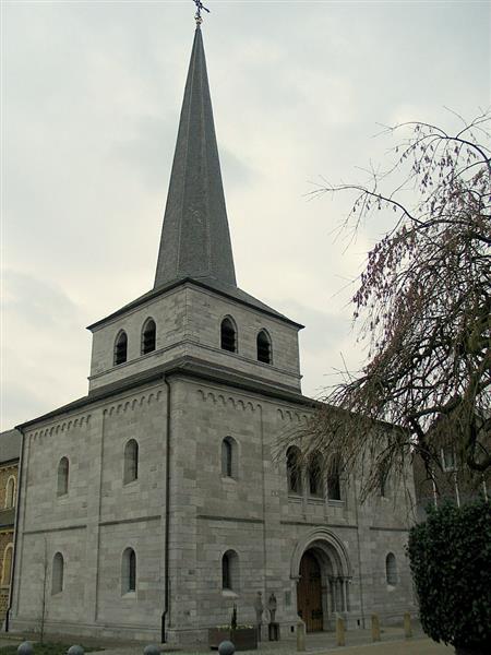 Church of Saint Anne, Aldeneik, Belgium, c.1150 - Романская архитектура