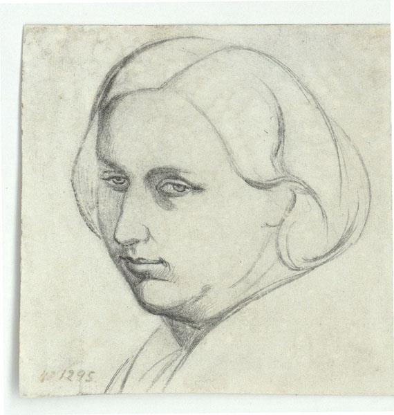 Female bust - Marià Fortuny