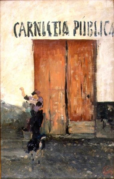 Public butchery, 1874 - Маріано Фортуні