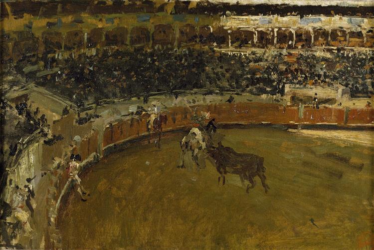 The bullfight - Mariano Fortuny