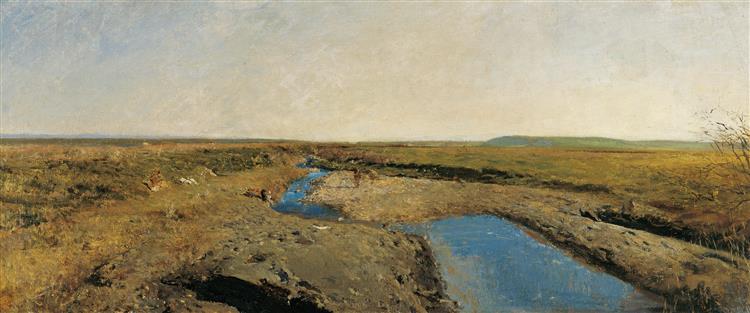 North African landscape - Marià Fortuny