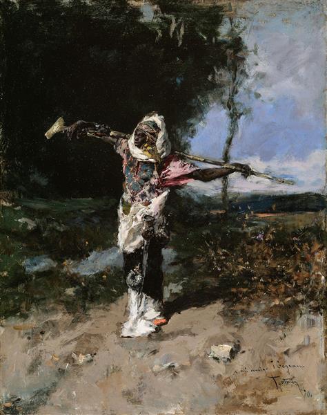 African chief, 1870 - Mariano Fortuny