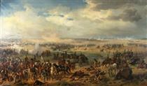The Battle of Temesvár - Освальд Ахенбах