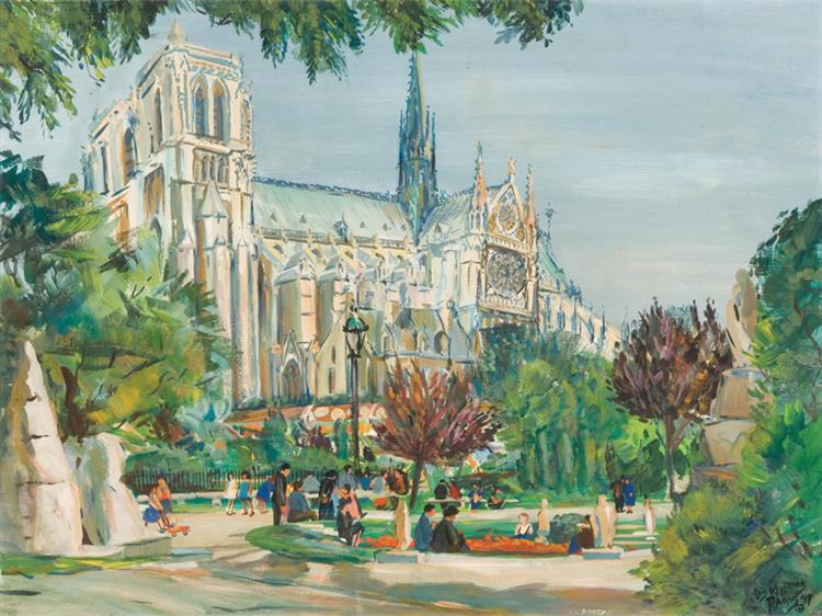 Notre Dame, 1949 - Beauford Delaney