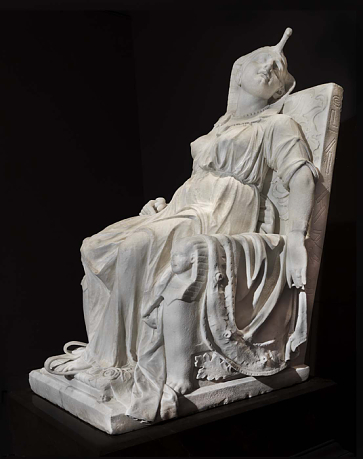 The death of Cleopatra, 1876 - Эдмония Льюис
