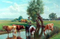Cattle - William Sidney Cooper
