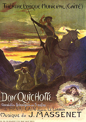 Jules Massenet's Don Quichotte, c.1910 - Georges-Antoine Rochegrosse