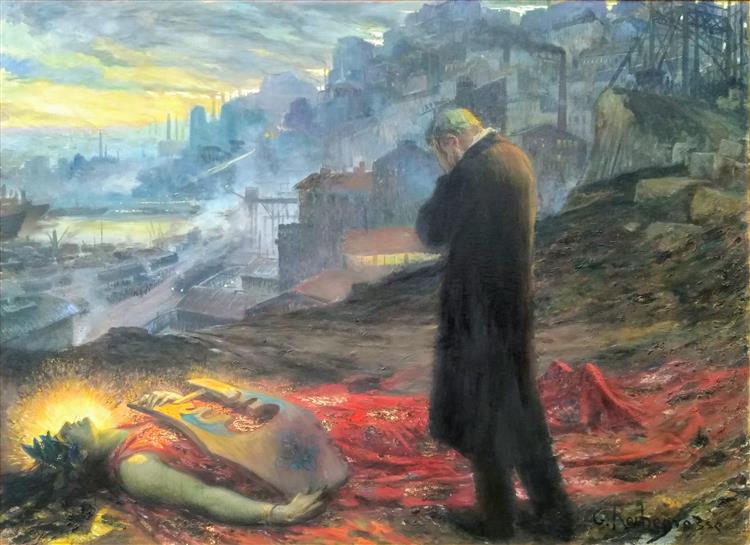 La Mort De La Pourpre, 1914 - Georges-Antoine Rochegrosse