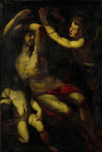 Martyrdom of Saint Sebastian, c.1610 - Giulio Cesare Procaccini