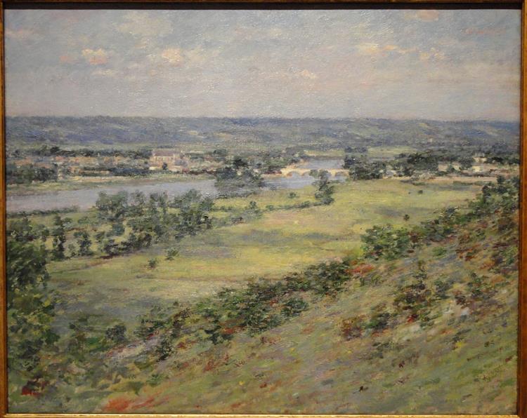 Valley of the Seine, from the Hills of Giverny, 1892 - Theodore Robinson